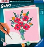 Ravensburger Malen nach Zahlen CreArt, Mohnblumenstrau&szlig;, f&uuml;r Erwachsene, Made...