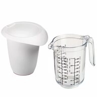 WESTMARK Messbecher Back-Set: 1 Quirltopf + 1 Messkanne mit Skala, Volumen: je...