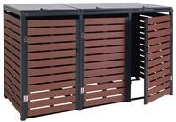 PROREGAL&reg; M&uuml;lltonnenbox M&uuml;lltonnenverkleidung in verschiedenen Ausf&uuml;hrungen...