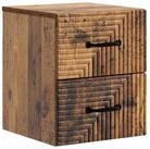 vidaXL Nachttisch 34,5 x 33 x 40 cm Nachttisch h&auml;ngend Nachtschrank...