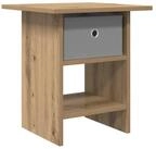 vidaXL Nachttisch Nachttisch Artisan-Eiche 41 x 40 x 45 cm Holzwerkstoff (1-St)