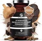 QIDOSHA Schwarzer Knoblauch Kapseln 600 mg fermentiert Hartkapsel, 180 St., 128 g,