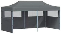 vidaXL Partyzelt Partyzelt 291 x 580 x 315 cm Anthrazit Oxford-Stoff