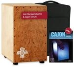 XDrum Cajon Peruana Hard Wood Set mit Tasche und Schule, 3-St., inkl.