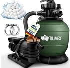 tillvex Sandfilteranlage tillvex Sandfilteranlage 13.200L/h mit 1200g...