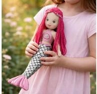 Sweety-Toys Meerjungfrauenpuppe Sweety Toys 13333 Stoffpuppe Meerjungfrau...