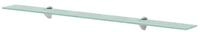 vidaXL Wandregal, Schwebende Regale 2 Stk. Glas 100x20 cm 8 mm