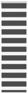 Verdunklungsrollo, vidaXL, Zebrarollo Schwarz 50x150 cm Stoffbreite 45,9 cm...