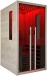 Sanotechnik Infrarotkabine CARBON 1, BxTxH: 130 x 100 x 195 cm, f&uuml;r 1 Person