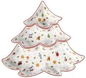 Villeroy & Boch Schale Toy's Delight Weihnachtsgeschirr, Porzellan, 3-tlg.