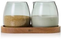 AdHoc Milchk&auml;nnchen und Zuckerdose Yuna im Set mit Untersetzer, 0,23 l,...