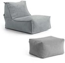 mokebo Sitzsack Cord 'Doze' Cordsessel Lesesessel XXL Bean Bag (aus Cordstoff),...