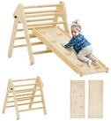 AIYAPLAY Kletterger&uuml;st Montessori Holz Spielplatz, (Kletterspielzeug, 2-St.,