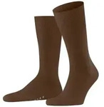 FALKE Socken FALKE Airport Herren (1-Paar) klimaregulierend durch Schurwolle braun