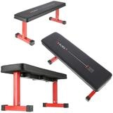 HMS Hantelbank L1211 Trainingsbank 110 &times; 36 &times; 46,5 cm, Flachbank, stabile