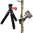 Hama Flex Flexibles Mini-Stativ 14cm Tripod Schwarz Kamerastativ (Beine mit