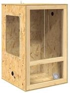 vidaXL Terrarium Terrarium Braun 50 x 50 x 80 cm OSB