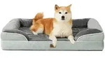 LuxusKollektion Hundebett Hundebett Memoryfoam L 91 x B 68 x H 17 cm Gr&auml;uliches