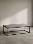 KADIMA DESIGN Couchtisch Couchtisch 120x60x38 cm Grau Sofatisch in Beton-Optik