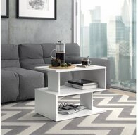 Vicco Couchtisch Shelby, Wei&szlig;, 59 x 39 cm (1-St)