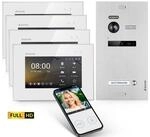 Balter Video-T&uuml;rsprechanlage EVO HD mit App f&uuml;r 1 Familienhaus, 4x Monitore,...