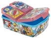 PAW PATROL Lunchbox Brotdose Marshall, Chase, Rubble, Vesperdose mit 3 F&auml;chern