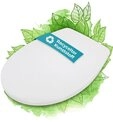 Calmwaters WC-Sitz Recyclat, 100 % recycelter Kunststoff, mit Absenkautomatik,
