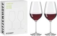 Ritzenhoff Gl&auml;ser-Set Glanzlicht Rotwein 2er Set H24 #1, Kristallglas
