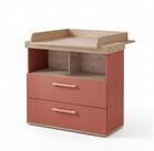 roba&reg; Wickelkommode Jimmy - aus Holz - Made in Europe - Wickeltisch - Blauer...