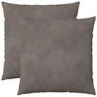 vidaXL Kissenbezug Kissenbezug 2 pcs HEERLEN Hellgrau 65 x 65 cm Samt, (2...