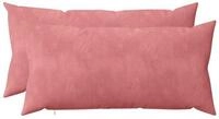 vidaXL Kissenbezug Kissenbezug 2 pcs HEERLEN Rosa 40 x 70 cm Samt, (2 St&uuml;ck)