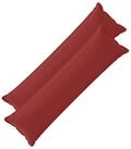vidaXL Kissenbezug Kissenbezug 2 stk. HOUTEN Weinrot 40 x 145 cm Polyester, (2
