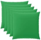vidaXL Kissenbezug Kissenbezug 6 pcs HEERLEN Gr&uuml;n 80 x 80 cm Polyester, (6...