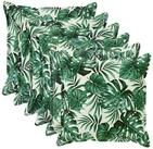 vidaXL Kissenbezug Kissenbezug 6 stk. HOUTEN Blattmuster 80 x 80 cm Polyester,...