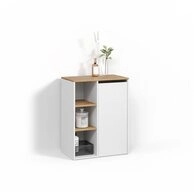 Livinity&reg; W&auml;scheschrank Paolina, Wei&szlig;/Artisan, 68 x 88.2 cm mit offenen...