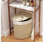 HOMCOM W&auml;schekorb (nicht anwendbar, 1 St., nicht anwendbar), Eckdesign, 55L,