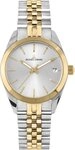 Jacques Lemans Quarzuhr Derby 1-2132E, Armbanduhr, Damenuhr, Edelstahlarmband,