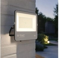 V-TAC LED Flutlichtstrahler, LED-Leuchtmittel fest verbaut, Neutralwei&szlig;, LED
