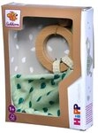 Selecta Greifling Eichhorn Baby Babywelt Holz HIPP Greifling gr&uuml;n 100005871