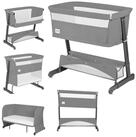 lionelo Baby-Reisebett THOMI PLUS, 5-in-1-Bett/Sofa/7 Verstellstufen/2 Rollen