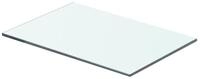 vidaXL Wandregal, Regalb&ouml;den 2 Stk. Glas Transparent 40 x 20 cm