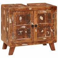 vidaXL Badezimmerspiegelschrank Badezimmerschrank Massives Reclaimed Holz und