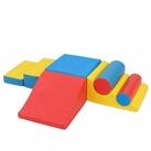 COSTWAY Spielbausteine, (7 St), Schaumstoff Softbausteine f&uuml;r 1-3 Jahre