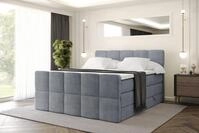 ALTDECOR Boxspringbett LIRO-Z KING (Multipocket-Matratze H4, H3 Matratze