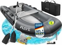 KESSER Schlauchboot aufblasbares Paddelboot f&uuml;r 2 Personen, motorisierbar, 2,30m,