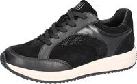 Sneaker WALDL&Auml;UFER "H-Belly", Damen, Gr. 3,5 (36), schwarz, Nappaleder, Textil,