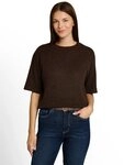 TOM TAILOR Strickpullover Regular Sommer-Strickpullover / Halbarm