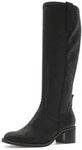 Gabor Stiefel Blockabsatz, Langschaftstiefel in Schuhweite G (weit) schwarz 35...