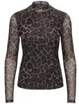 ONLY Langarmshirt ONLERICA LIFE MESH L/S TOP JRS NOOS Kunstfaser mit Stretch, regular