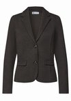 STREET ONE Jackenblazer Basic Blazer mit Reverskragen und Dessin